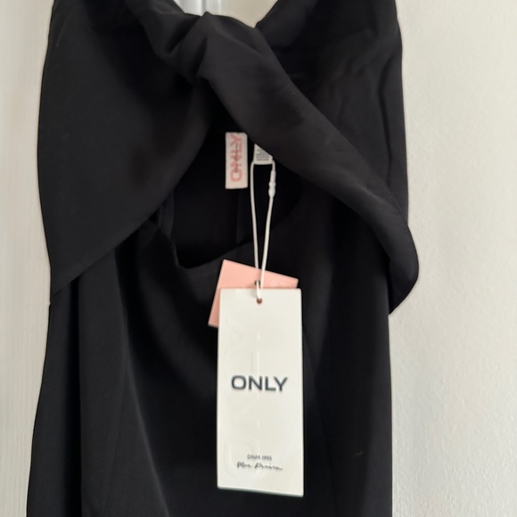 ONLY Black Midi Dress - NEW - Picture 6 of 16